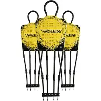 Powershot Free Kick Mannequins 3 Units Geel 182 x 060 cm