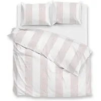 Zohome Zo Home Dekbedovertrek Katoen Satijn Tratti di Satinado - shady pink 200x200/220cm