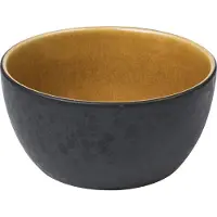 Bitz kom Ø 14 cm zwart Zwart-amber