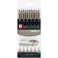 You do it Pigma Micron 05 Etui met 6 Aardekleuren