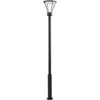 LUCANDE Buitenverlichting , Elario, Zwart, Aluminium, Modern