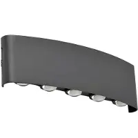 LINDBY Buitenverlichting , Ithan, Zwart, Terras, Aluminium, Modern
