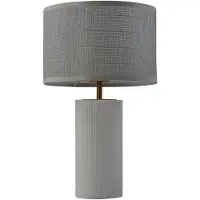LINDBY Tafellampe , Sorscha, Wit, Woonkamer, Metaal, Modern