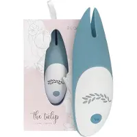 Huismerk Bloom The Tulip Clitoris Vibrator - Blauw