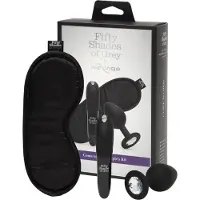 Fifty Shades of Grey Vijftig Tinten Grijs Come To Bed - set - 3 stuks (zwart)