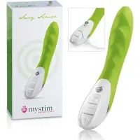 Mystim - vibrator met 2 motoren - siliconen - groen
