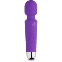 EasyToys - mini wand vibrator - oplaadbaar - paars