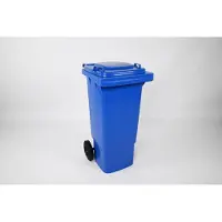 Engels 2 Wielcontainer 80l Blauw