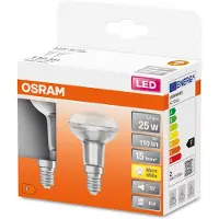 Osram Ledspot Reflector Star - Warm Wit - E14 - 1,5w - 2 Stuks