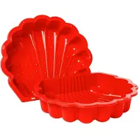 Swing King Swingking Zandbak Schelp Rood 88x77x17,5cm