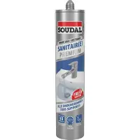 Soudal Silicone Sanitaire Premium Grijs 290ml
