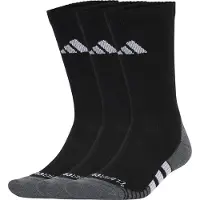 Adidas Sportsokken 'Performance CLIMACOOL Cushioned Crew 3 Pairs' grijs / zwart