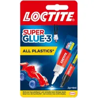 Loctite Secondelijm Super Glue-3 All Plastics 2gr+4ml