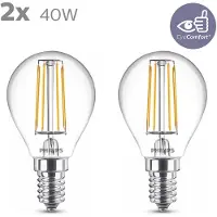 Philips 4,5W - E14 - 2700K - 470 lumen set van 2