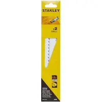 Stanley Reciprozaagblad Hout Sta21232-xj - 228mm - 8.5tpi - Hcs - 2 Stuks