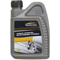 Protecton Kettingzaagolie – Voor beschermen en smeren van de zaagketting - Voor elektrische- en benzine kettingzagen - Sterk hechtend - Voorkomt wegslinger effect - 1 Liter