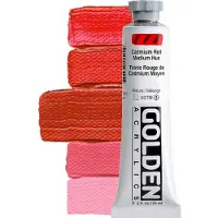 Golden Artist Colors Heavy Body Acrylverf Cadmium Red Medium Hue 59 ml 1 stuk
