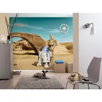 Komar Fotobehang Lost Droïds - Meerkleurig - 2,54m X 368cm
