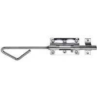 Alberts Stanggrendel Met Bevestigd Tegenstuk - Rvs - 320x15,5 Mm