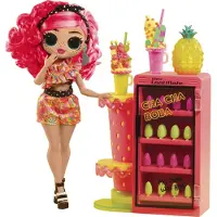 L.O.L. Surprise! Poupée OMG Sweet Nails Pinky Pops Fruits Shop