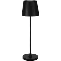 Eglo Zwarte tafellamp Cabozo oplaadbaar
