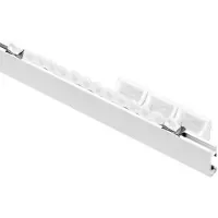 Sencys Gordijnrail Flat Avr6 Wit 300cm