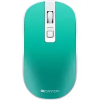 Canyon MW-18 Draadloze oplaadbare muis met stille knoppen, 2,4 GHz draadloze verbinding via USB-ontvanger