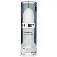 Perfect Fit - Fat Boy Original Ultra Fat - penismouw (19 cm, wit)