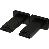 DecoMode - Plafondsteun - Design - Zwart - 8 Cm - 2 Stuks