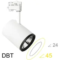 Megaman LED 3-fase spot | 37W 3000K 3300lm 830 | IP20 Wit