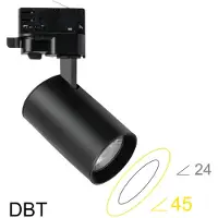 Megaman LED 3-fase spot | 24W 3000K 2000lm 830 | IP20