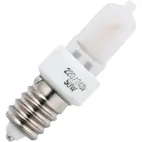 Schiefer E14 Halogeen Buislamp | 75W 945lm 2800K 230V/240V Mat | Dimbaar