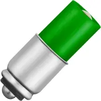 Schiefer Midget grooved LED Lamp | 0.28W 28V 10mA Groen | 6x16mm | 10 stuks