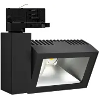 Internova LED Spot 3-fase | 2500K 3000lm 925 Vela 70° Zwart