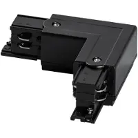 Prolumia 3-Fase rail, L-koppelstuk (aarde buitenzijde), zwart | 41093214