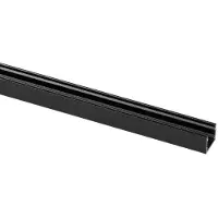 Prolumia Top Line Aluminium profiel 3m, zwart RAL 9005 mat, Opbouw, 15mm | 46291355