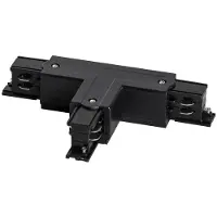 Prolumia 3-Fase rail, T-koppelstuk (aarde buitenzijde rechts), zwart | 41093221