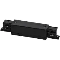 Prolumia 3-Fase rail, recht koppelstuk, zwart | 41093216