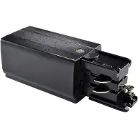 Powergear Onderdeel | 3-fasen rails Connector Links Zwart | PRO-0431L-B