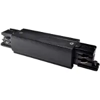 Malmbergs Onderdeel | 3-fasen rails Middelste connector DALI 3 Circuit Zwart | PRO-D634-B