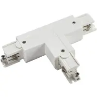 Powergear Onderdeel | 3-fasen rails T Connector Links 1 DALI 1 Circuit Zwart | PRO-D436 L1-B