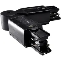 Powergear Onderdeel | 3-fasen rails Verstelbare connector Zwart | PRO-M435-B