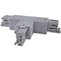 Powergear Onderdeel | 3-fasen rails Gedraaide T-connector L1-> L2 Grijs | PRO-M436R-S