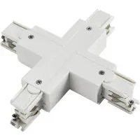 Powergear Onderdeel | 3-fasen rails X Connector Wit | PRO-0437-W