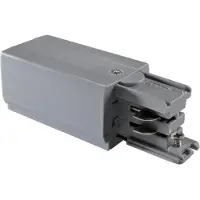 Powergear Onderdeel | 3-fasen rails Connector Rechts Grijs | PRO-0431R-S