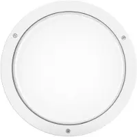 Performance In Lighting LED Opbouwarmatuur Ø302mm | 21.5W 4000K 1673lm 840 | IP65 Nood Wit