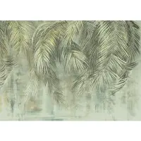 Komar Fotobehang Palm Fronds - Groen - 2,50m X 350cm