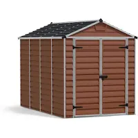 Canopia By Palram Gereedschapsschuur SkyLight 6x10 Palram - Canopia bruin