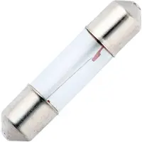 Schiefer S6 Gloeilamp | 3W 24V 125mA 2500K | 6x28mm | 10 stuks
