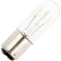 Schiefer BA15d Gloeilamp | 10W 160V 62mA 2500K | 16x54mm | 10 stuks